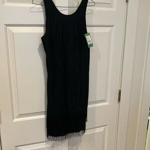 Lilly Pulitzer black beaded dress